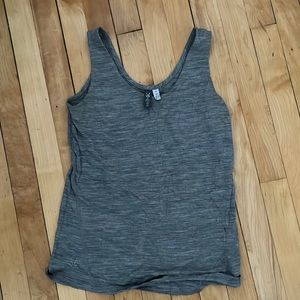 Ibex Women’s 100% Merino Tank Top, XS Gray